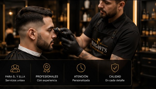Servicios de ELEGANT'S Barbería