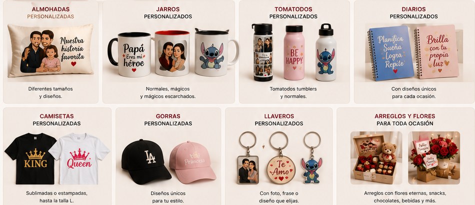 Productos personalizados de REGALAZO'S